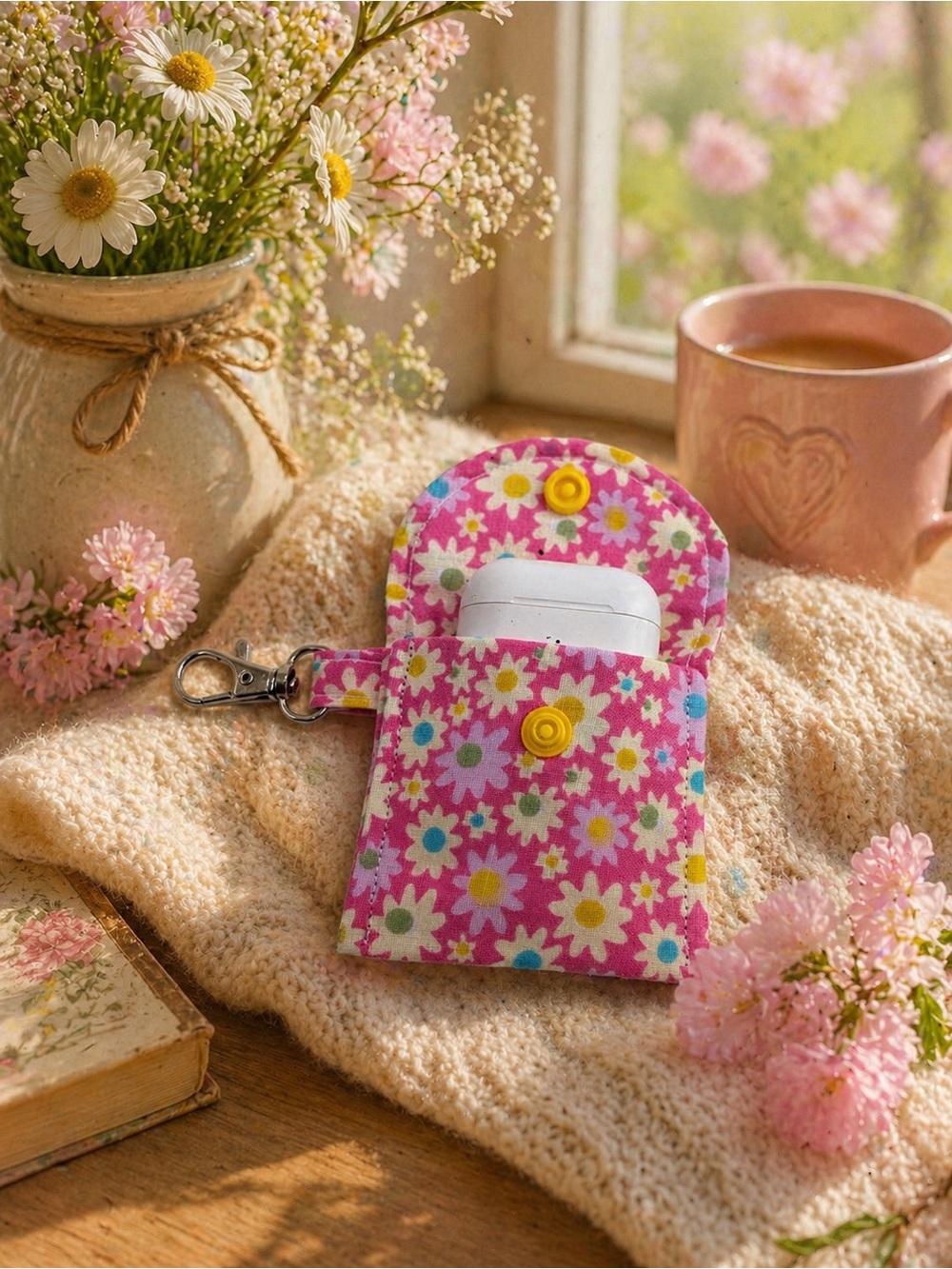 Spring Bloom Earbuds Case - Picture 2 of 4